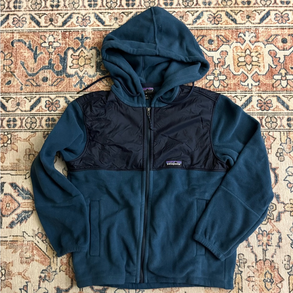 Patagonia Women's Microdini Hoody‎ Tide Blue sz XS NWOT - Picture 3 of 6